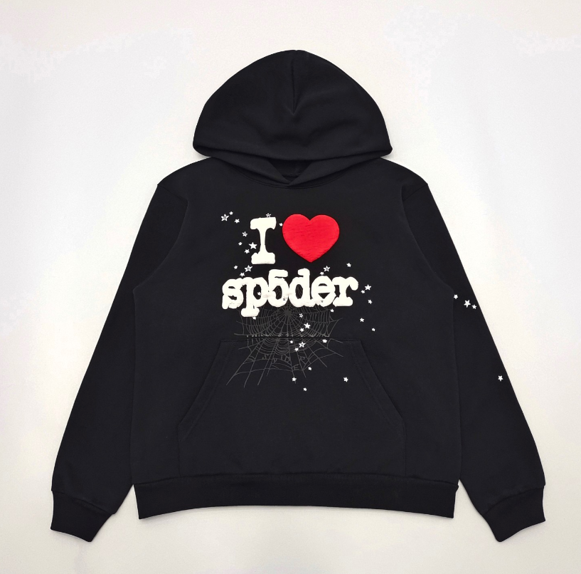 トップス Sp5der Spider worldwide hoodie- I Heart i heart sp5der hoodie 1:1 print heavy material (BULK READY