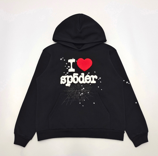 i heart sp5der hoodie 1:1 print heavy material (BULK READY)